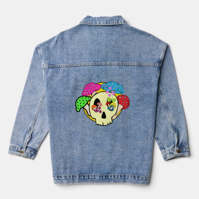 Vaquera Chaqueta de mezclilla (Reverso )
