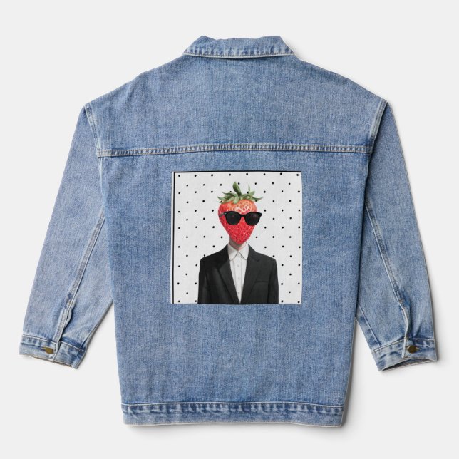 Vaquera Chaqueta de mezclilla (Reverso )