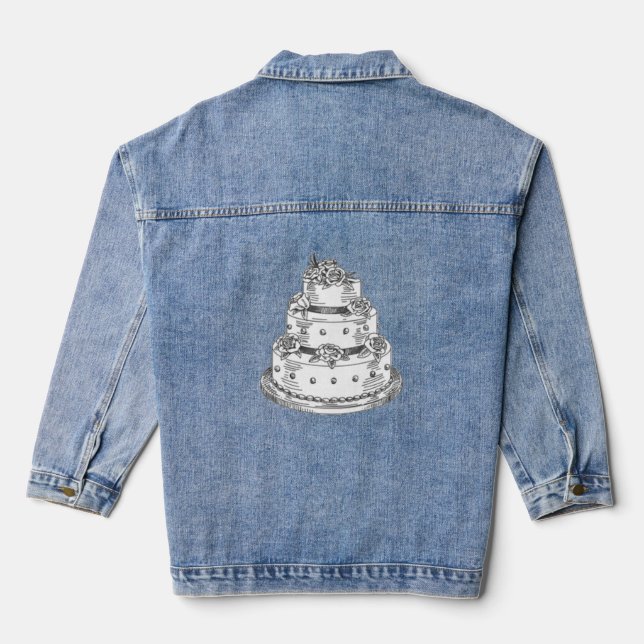 Vaquera Chaqueta de mezclilla (Reverso )