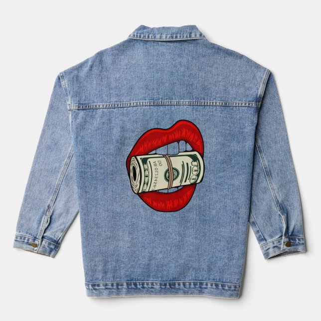 Vaquera Chaqueta de mezclilla (Reverso )