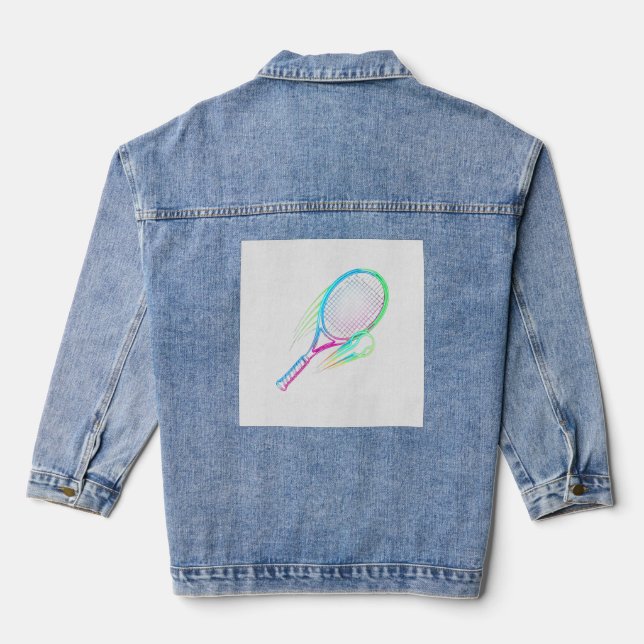 Vaquera Chaqueta de mezclilla (Reverso )