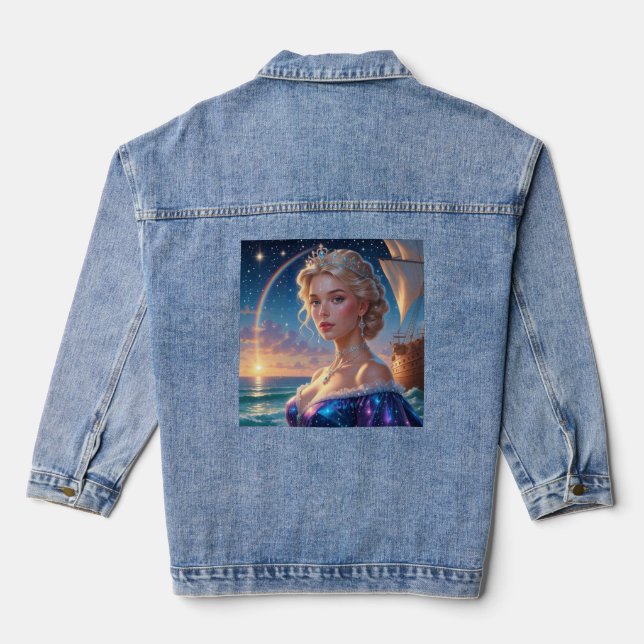 Vaquera Chaqueta de mezclilla (Reverso )