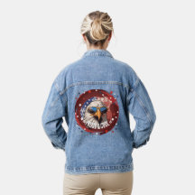 Chaqueta de mezclilla Águila Genial con Estrellas