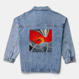 Vaquera Chaqueta de mezclilla ciudad de nueva york Manhatt