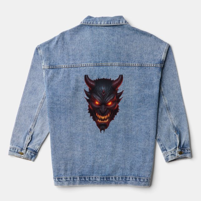 Vaquera Chaqueta de mezclilla Daemon (Reverso )