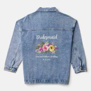 Vaquera Chaqueta de mezclilla de regalos para despedida de