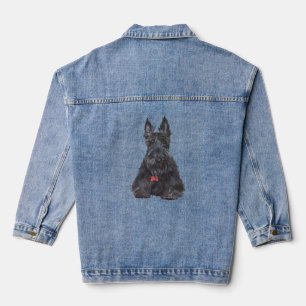 Vaquera Chaqueta de mezclilla de Terrier Escocés