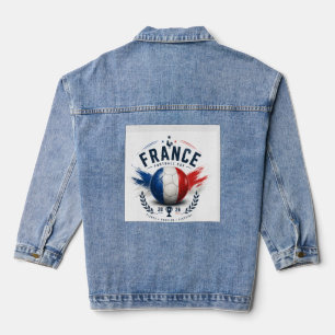 Vaquera Chaqueta de mezclilla France Football Cup 2026