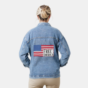 Vaquera Chaqueta de mezclilla Free America