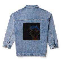 Chaqueta de mezclilla híbrida de ciencia ficción