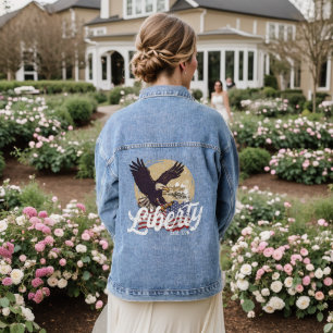 Vaquera Chaqueta de mezclilla Liberty Eagle Flight