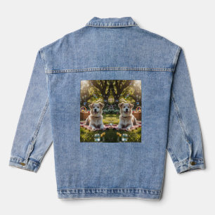 Vaquera Chaqueta de mezclilla para mujer (Chaqueta de jean