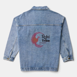 Vaquera Chaqueta de mezclilla Rebel Tribe – Logo de Phoeni
