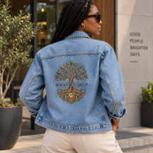 Chaqueta de mezclilla Roots Run Deep