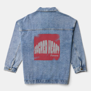Vaquera Chaqueta de mezclilla Sacred Heart Pioneers