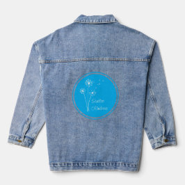 Vaquera Chaqueta de mezclilla Scatter Kindness