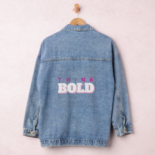 Vaquera Chaqueta de mezclilla Think Bold