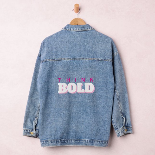 Vaquera Chaqueta de mezclilla Think Bold (Hangar)