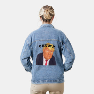 Vaquera Chaqueta de mezclilla Trump/Chump