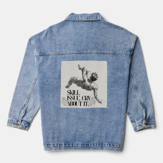 Vaquera chaqueta de mezclilla vintage