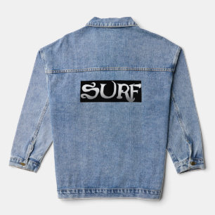Vaquera Chaqueta de niebla negra de Surf