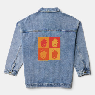 Vaquera Chaqueta Demin de cabeza caliente