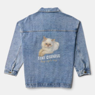 Vaquera Chaqueta divertida de gato de Lover