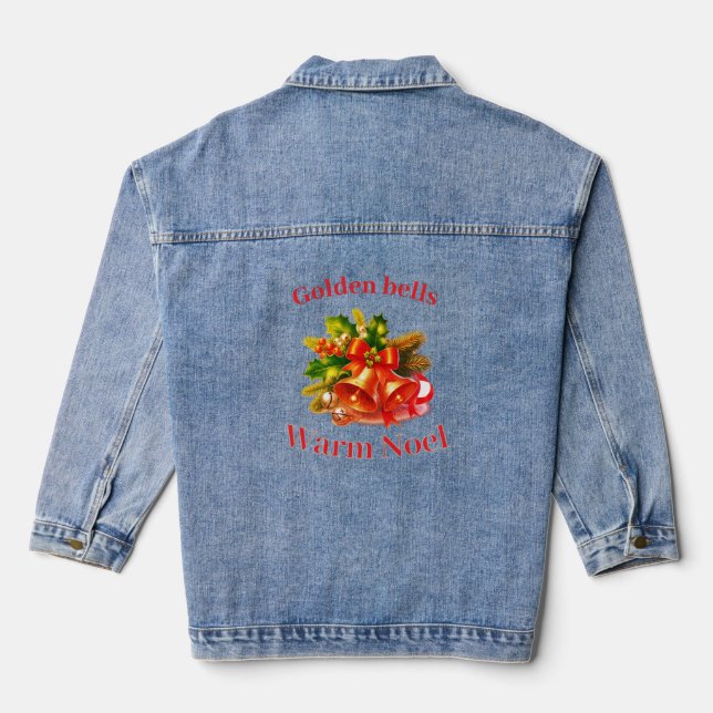 Vaquera Chaqueta Golden Bells Denim (Reverso )