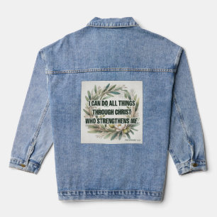 Vaquera Chaqueta para mujeres - Filipinas 4:13