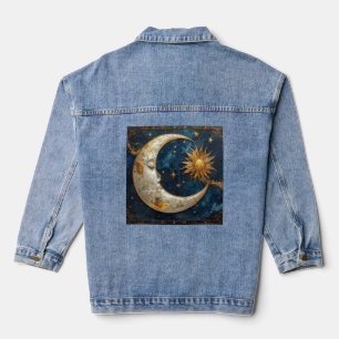 Vaquera Cielos encantados Chaqueta de Denim Celeste capric