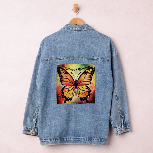 Vaquera Clásico de moda: Chaqueta de Denim Premium para mu (Hangar)
