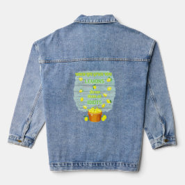 Vaquera Cuando la vida te da limones, chaqueta graciosa y