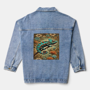 Vaquera Diseño de la Chaqueta Chameleon Denim