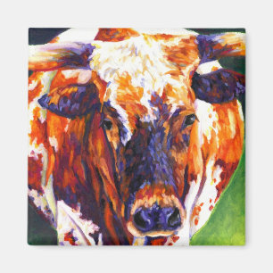Vaquera - imán de la vaca del fonolocalizador de