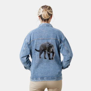 Vaquera Jaguar Diablo mujeres denim chaqueta