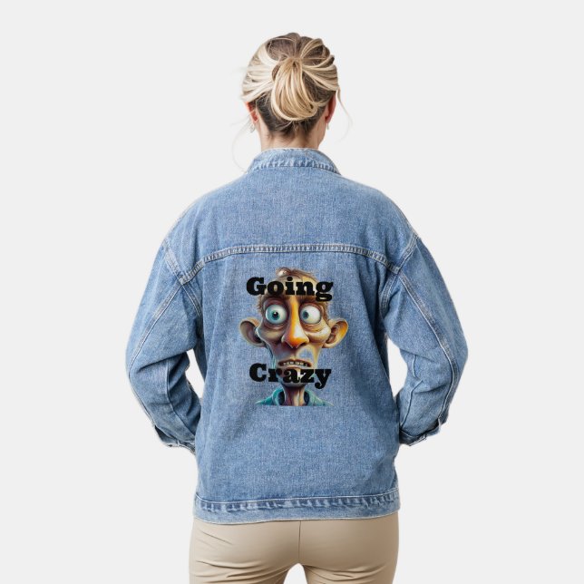 Vaquera La Chaqueta de Denim Loco (Modelo)