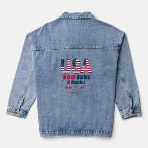 Vaquera La Chaqueta Denim 1776 de Estados Unidos