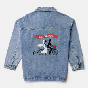 Vaquera La Chaqueta Denim de las mujeres casadas