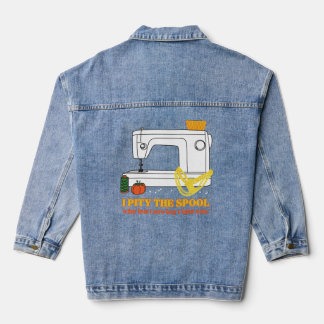 Vaquera Lástima la bobina - Chaqueta de mezclilla