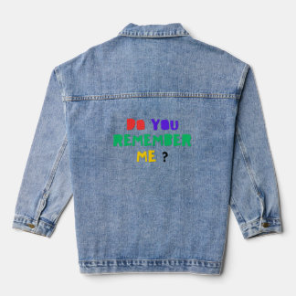 Vaquera ¿ME RECUERDAS Chaqueta de mezclilla