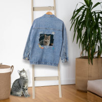 Mejor Chaqueta de Denim Fotográfico del Gato