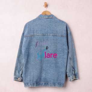 Vaquera Murugi Usa Chaqueta de Denim Fade & Flare