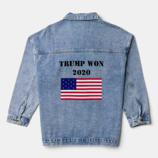Vaquera Trump ganó la Chaqueta Denim 2020