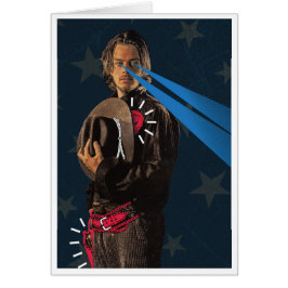 Vaquero con tarjeta de amor