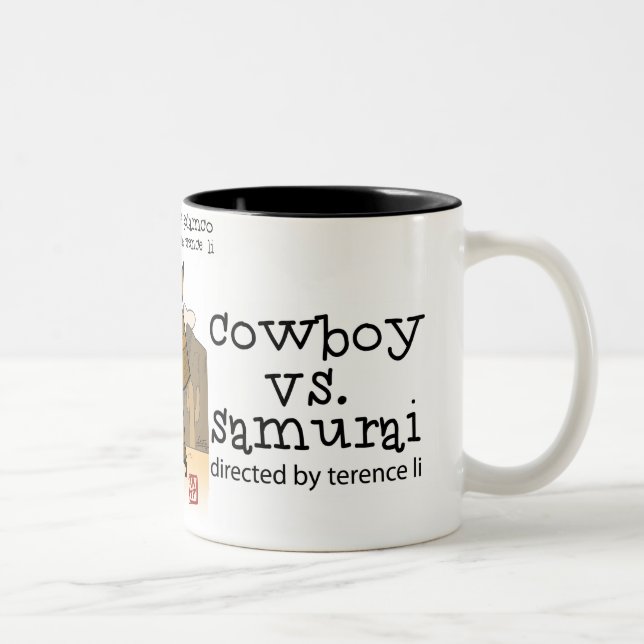 Vaquero contra la taza del samurai (Derecha)