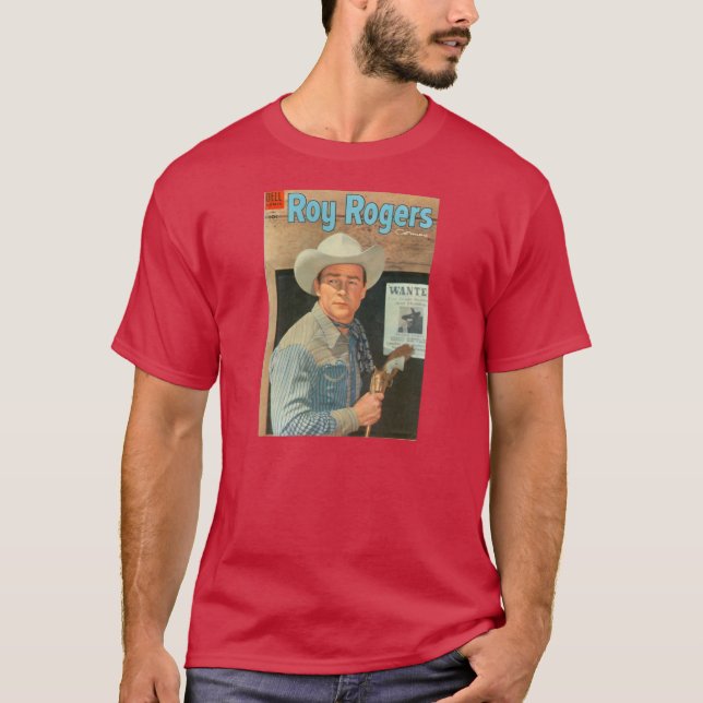 Vaquero de Roy Rogers de la camiseta "querido" (Anverso)