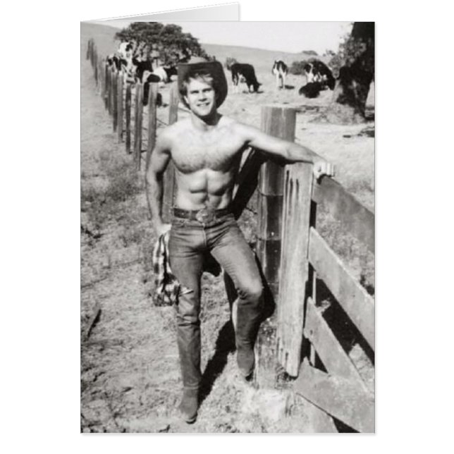 Vaquero del Beefcake del vintage (Frente)