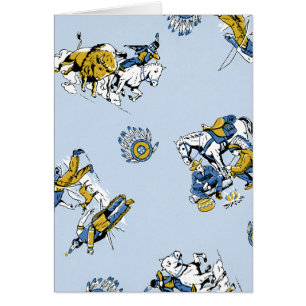 Vaquero e indios retros