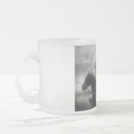 Vaquero en la taza Roping de la taza de café de