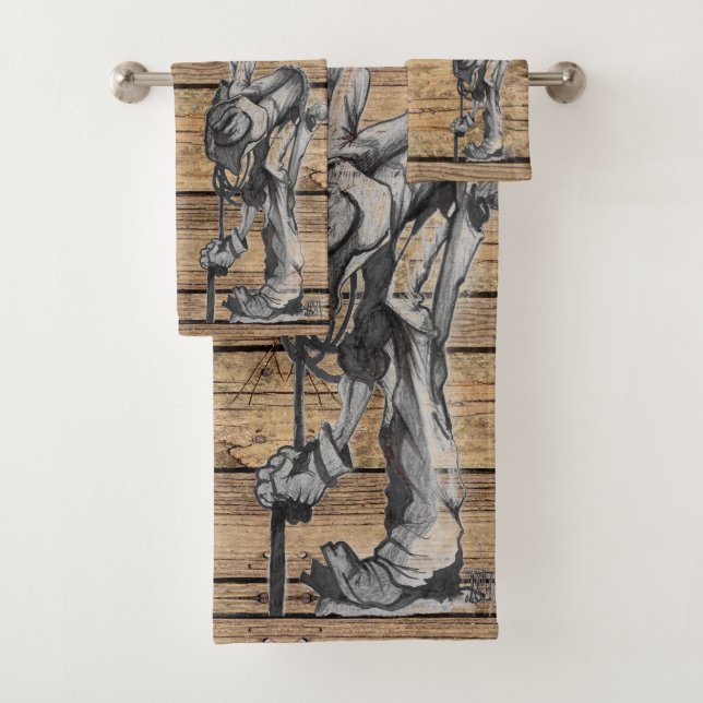 Vaquero, grano de madera (In situ)